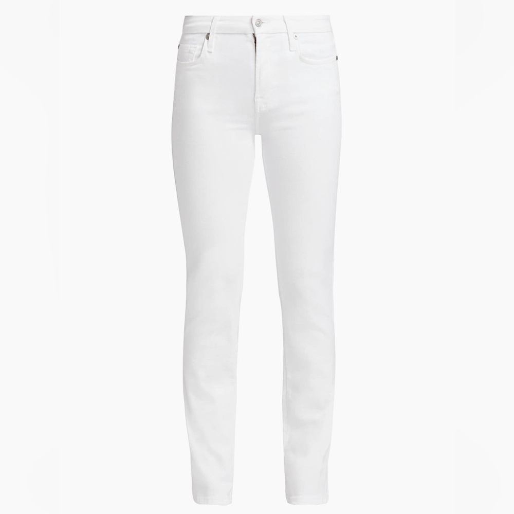 7 for All Mankind, Kimmie Crop size 27 white jeans - Picture 4 of 14